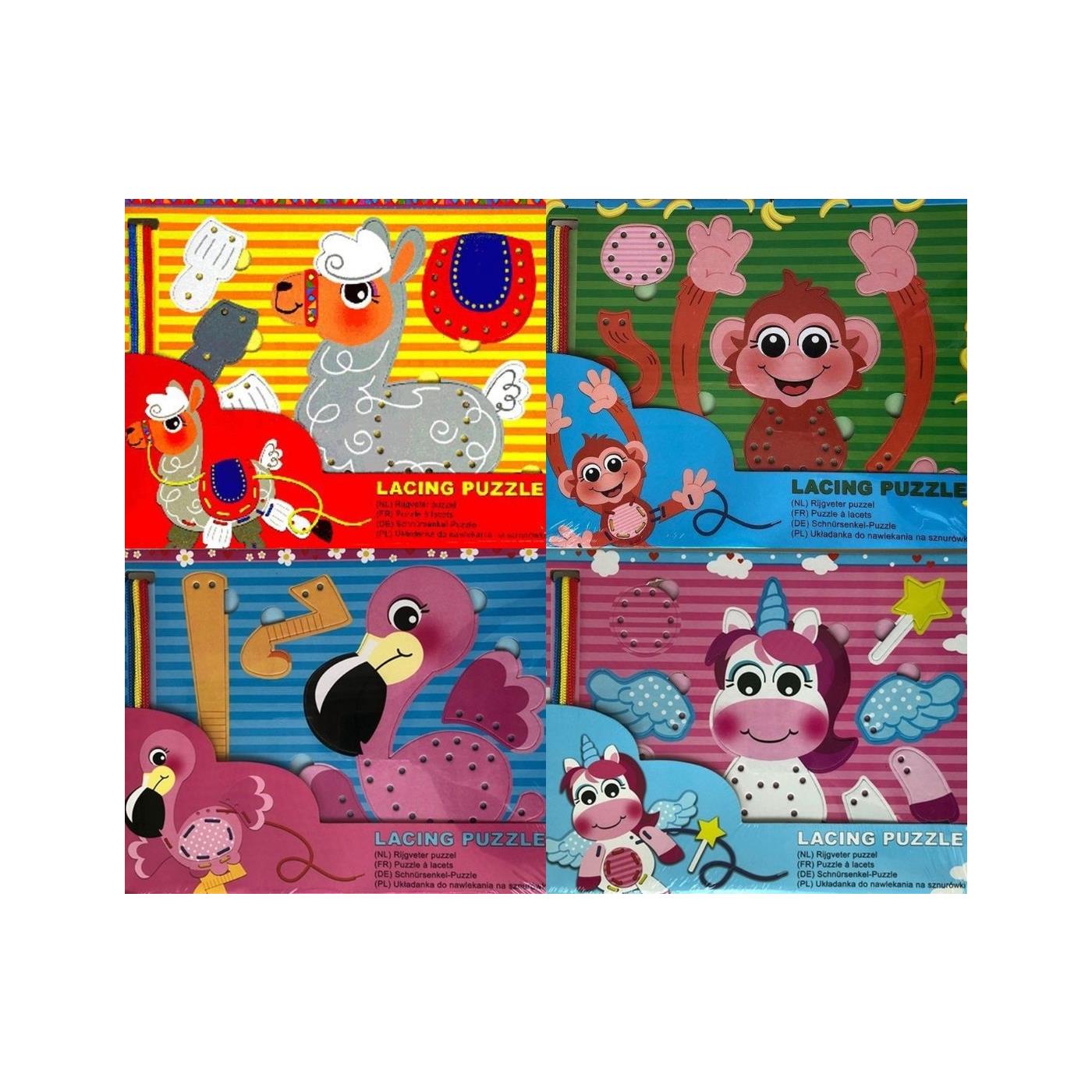 Rijgveter puzzel 33x25cm